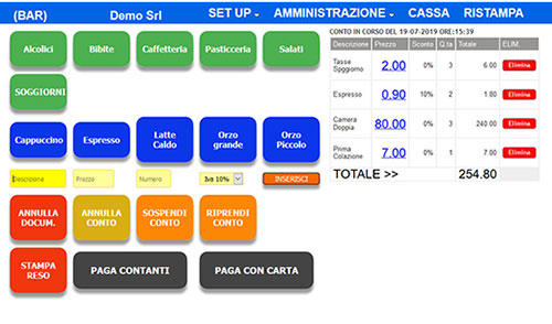 Corrispettivi Telematici Scontrini Elettronici Cassa Telematica per Negozi